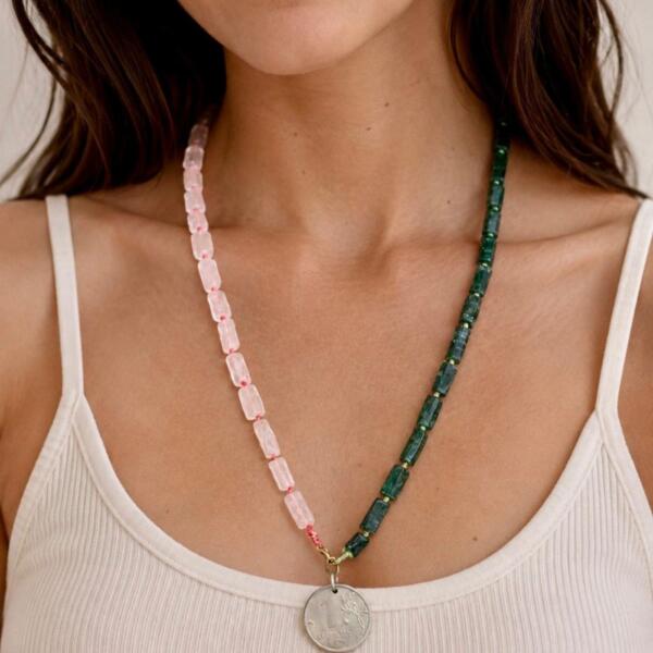 Collana  Moneta "Funny" - immagine 1