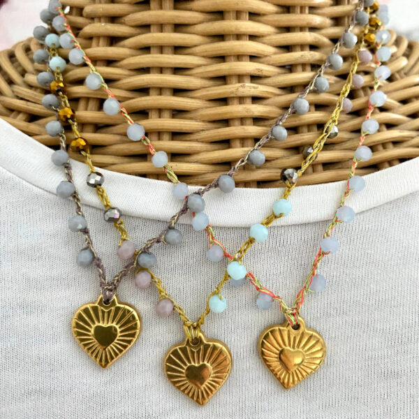 Collana Sacro Cuore Handmade - immagine 1