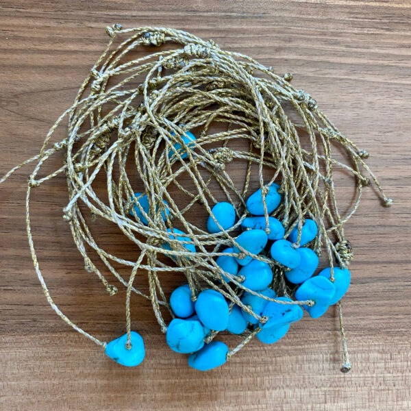 Bracciale Pepita Pasta di Turchese - immagine 2