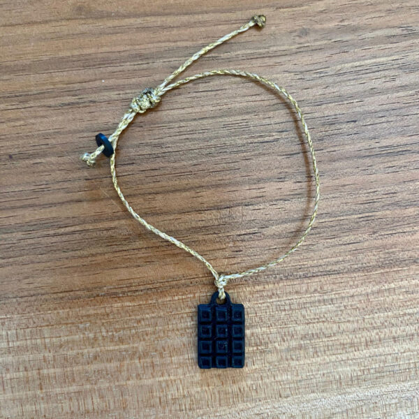 Bracciale Barretta Cioccolato - immagine 5