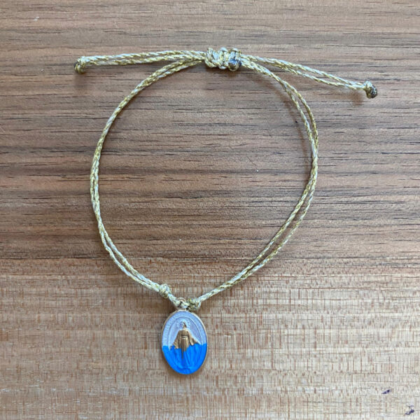 Bracciale Vergine Maria colorato - immagine 4