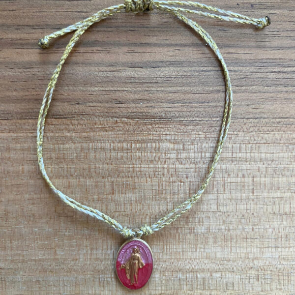 Bracciale Vergine Maria colorato - immagine 5