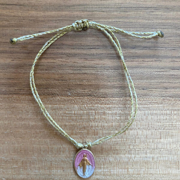 Bracciale Vergine Maria colorato - immagine 7