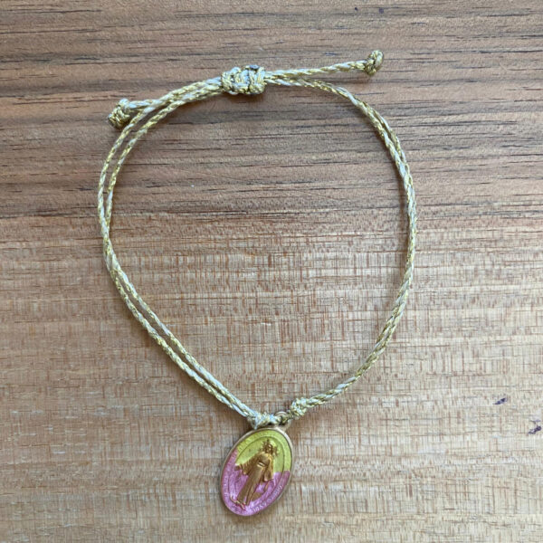 Bracciale Vergine Maria colorato - immagine 6