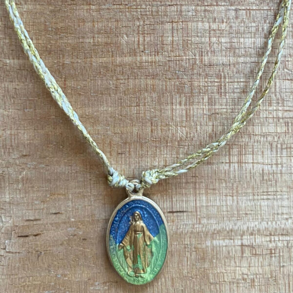 Bracciale Vergine Maria colorato - immagine 9