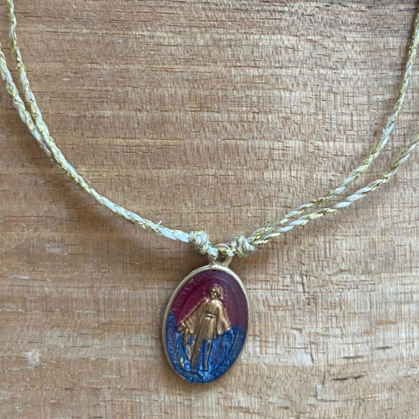 Bracciale Vergine Maria colorato - immagine 11