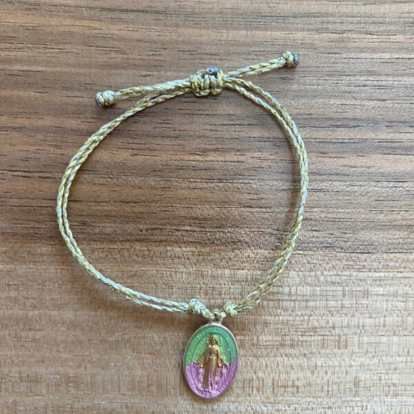 Bracciale Vergine Maria colorato - immagine 8
