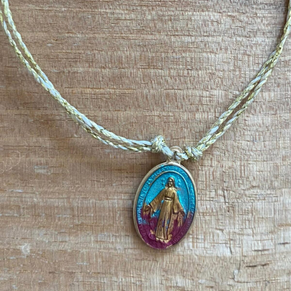 Bracciale Vergine Maria colorato - immagine 10