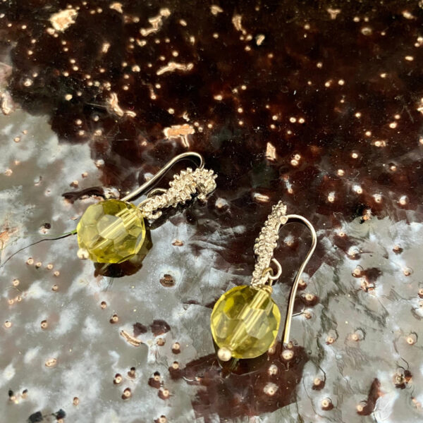 Orecchini Ippocampo argento 925 - immagine 1