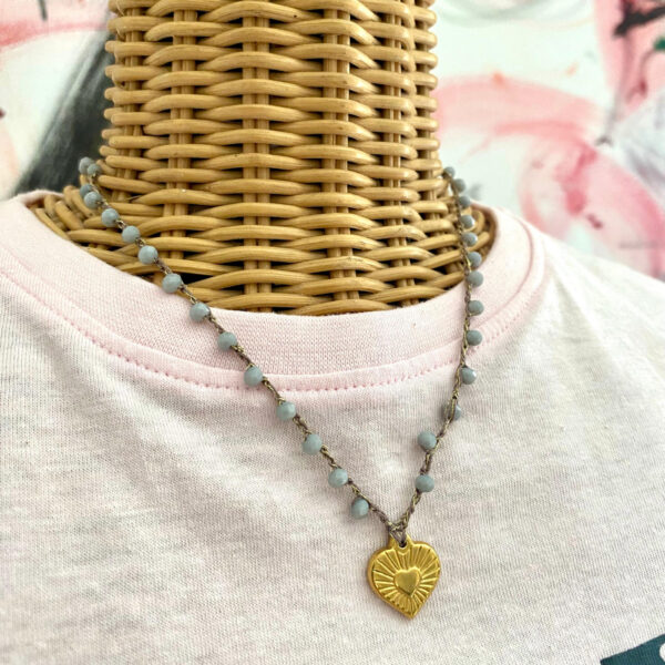 Collana Sacro Cuore Handmade - immagine 6