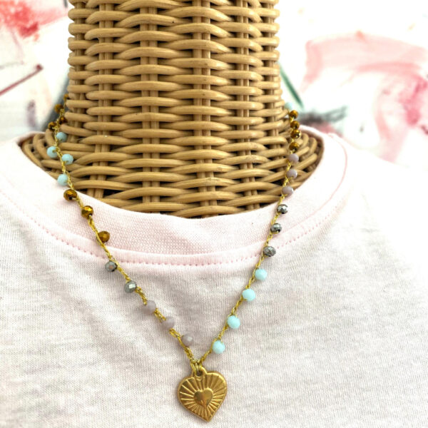 Collana Sacro Cuore Handmade - immagine 5