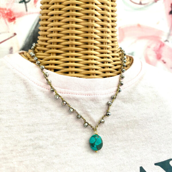 Collana Crochet Sfera - immagine 4
