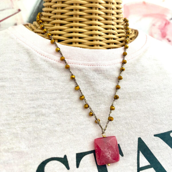 Collana Crochet Sfera - immagine 6