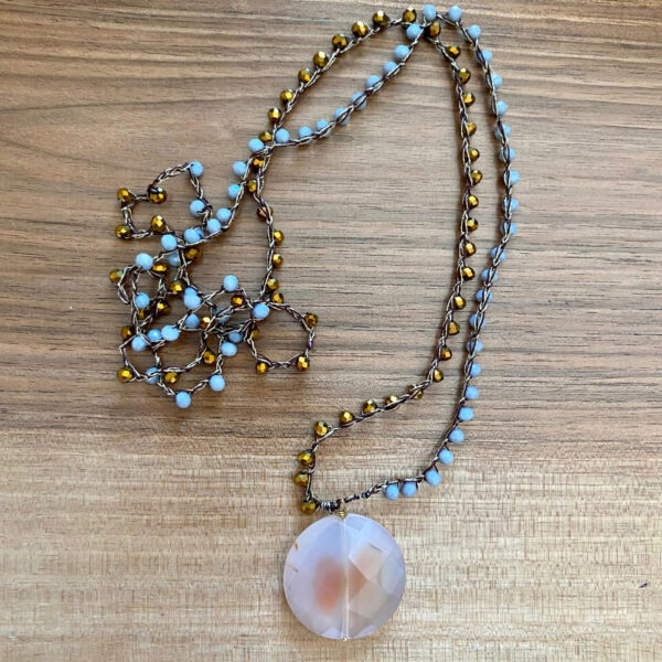 Collana Lunga Pietra Grande - immagine 1