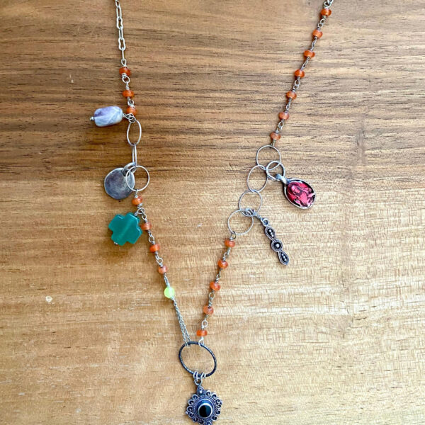 Collana Rosario con Ciondoli "Indian in Love" - immagine 4