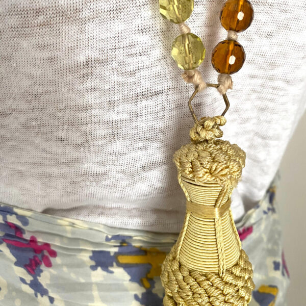 Collana Ornamentale Nappa Oro - immagine 3