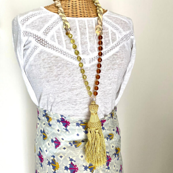 Collana Ornamentale Nappa Oro - immagine 1