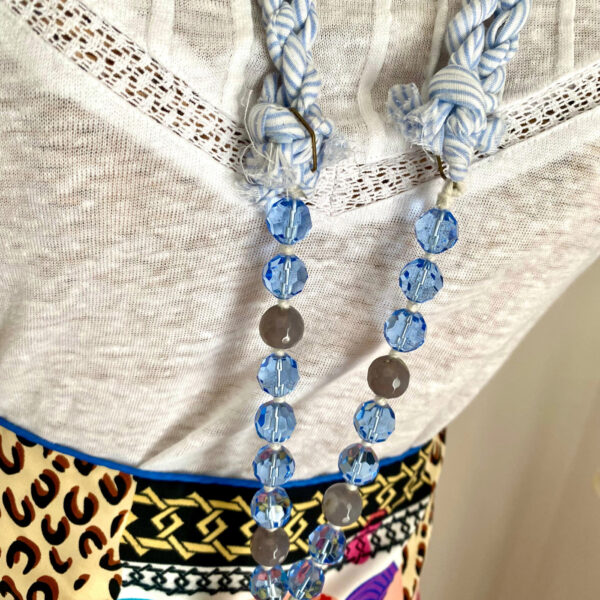 Collana  Nappa Azzurra - immagine 3