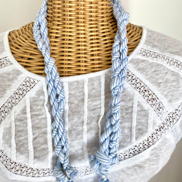 Collana  Nappa Azzurra - immagine 4