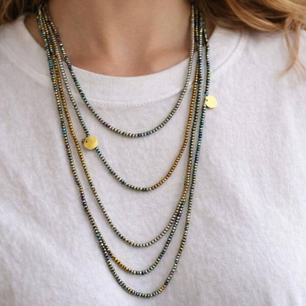 Collana Lunga Microcristalli - immagine 3