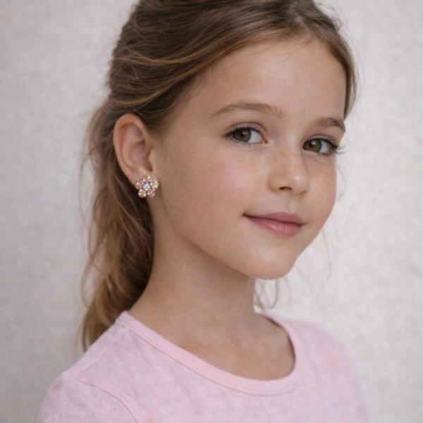 Orecchini   Lobo Colorati Baby - immagine 3