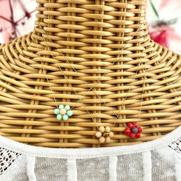 Collana Fiorellino Mio seta - immagine 2