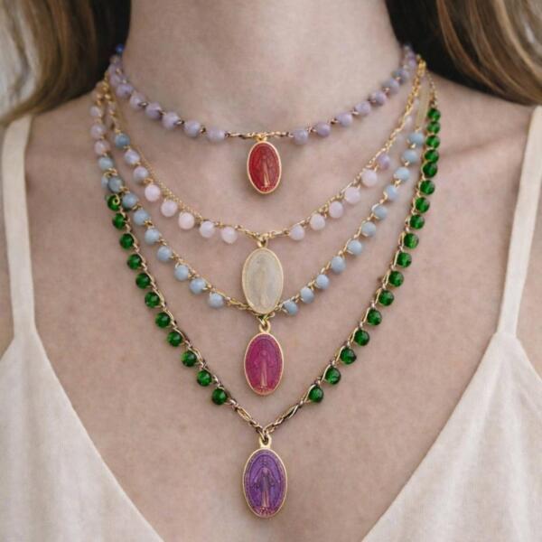 Collana Crochet Miracolosa - immagine 1